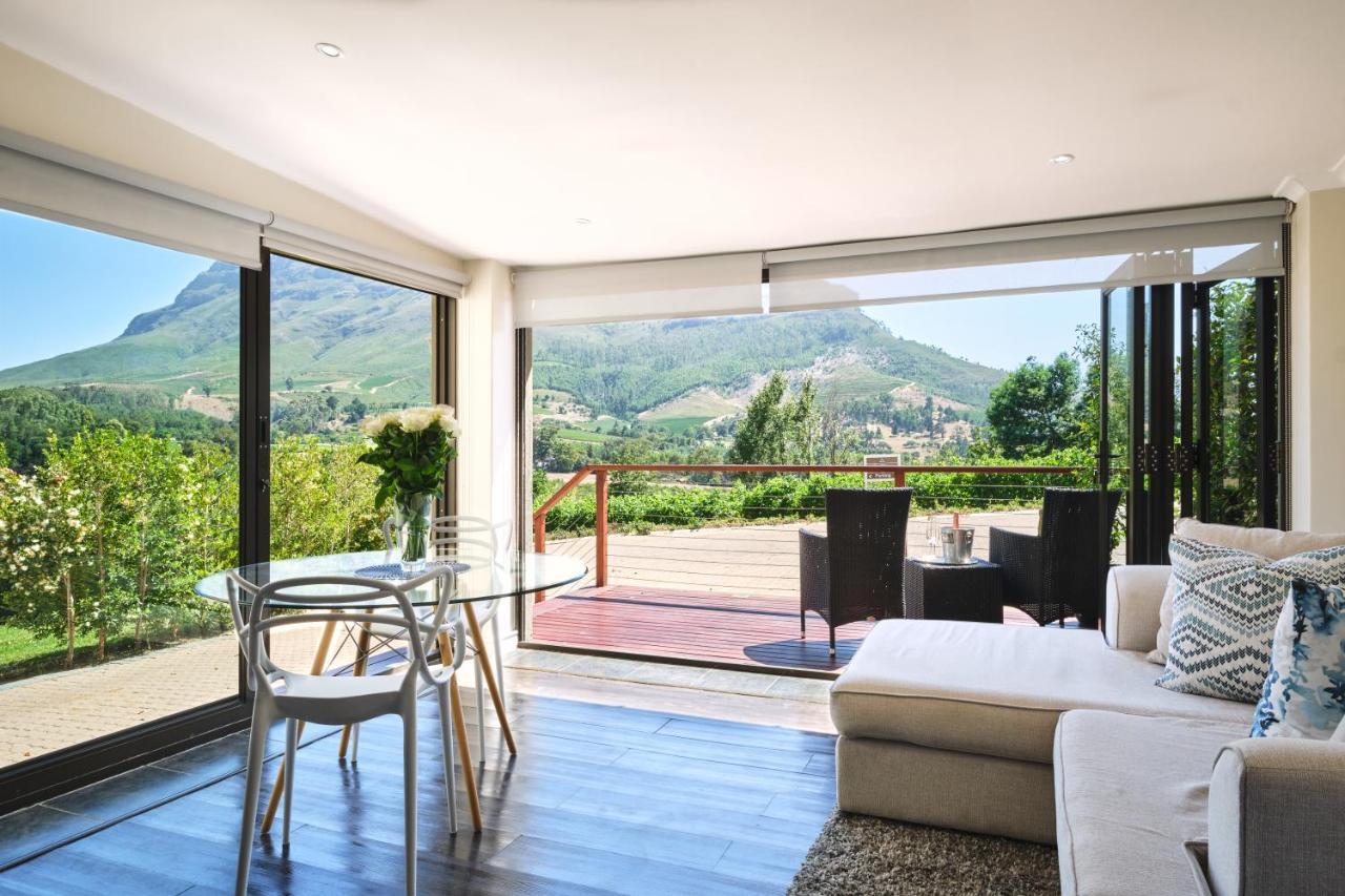 Alluvia Boutique Winery & Luxury Accommodation Stellenbosch Bagian luar foto